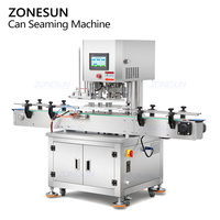 ZONESUN ZS-AFK300 automatique bière Pop peut nourriture en aluminium boîte de conserve bouchon Machine de capsulage