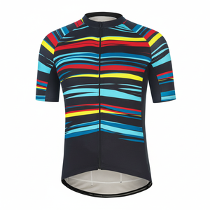 Último diseño, camiseta de ciclismo transpirable, ropa personalizable, impresión por sublimación Digital, ropa de bicicleta, Race Fit Cycle Shits - Product Image 1