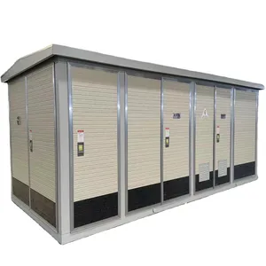 DITELI 15KV 500kva electrical mobile transformer prefabricated pad mounted transformer box substation