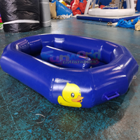 Piscine gonflable portable et pliable en PVC antidérapant pour jeux de pêche pour enfants, idéale pour les fêtes de carnaval commerciales en extérieur, capacité >500L