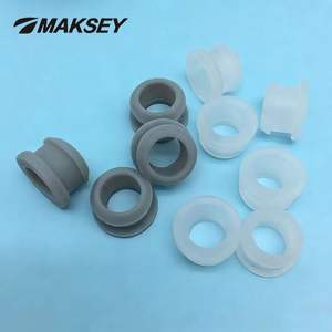 <span class=keywords><strong>MAKSEY</strong></span> 4.5/5/5.5/6/6.5/7.7/9/11.5/13mm Bouchon rond à clipser pour l'étanchéité, passe-fils en caoutchouc silicone pour trous traversants - Product Image 3