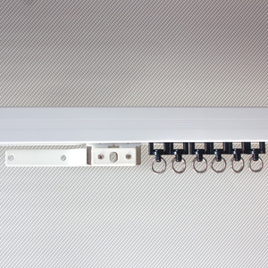รางม่าน KECO รุ่น A0048B พร้อมลูกกลิ้งและ<span class=keywords><strong>ที่</strong></span><span class=keywords><strong>แขวน</strong></span><span class=keywords><strong>ม่าน</strong></span> เงียบพิเศษและเลื่อนได้อย่างราบรื่นสำหรับ<span class=keywords><strong>ม่าน</strong></span>แบบเลื่อน - Product Image 3