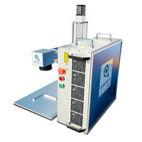 Machine de marquage laser à fibre à refroidissement par air Quantum haute puissance 200W DXF, nouvelle, pour acier inoxydable, bijoux, or, argent, laiton, souvenirs