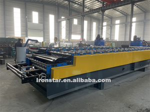Maquina Para hacer planchas de <span class=keywords><strong>Zing</strong></span> acanalado เครื่องขึ้นรูปม้วนสองชั้น - Product Image 3