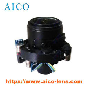 1/2.7 "F1.8 Iris fijo 3mp 2,8-12mm Montaje D14 Motor motorizado Enfoque automático Zoom Corrección IR Lente de tablero Cctv varifocal - Product Image 4