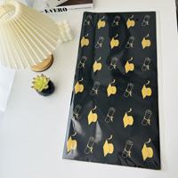 Kertas Pembungkus Bunga Tahan Air Musim Wisuda 56*56cm Perlengkapan Bunga