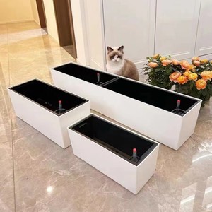 Maceta <span class=keywords><strong>de</strong></span> <span class=keywords><strong>Resina</strong></span> PP Esmaltada YIZHITANG <span class=keywords><strong>para</strong></span> Balcón, Uso Interior y <span class=keywords><strong>Exterior</strong></span>, Sistema <span class=keywords><strong>de</strong></span> Autorriego, Maceta <span class=keywords><strong>para</strong></span> Colgar en la Pared del Hogar - Product Image 6