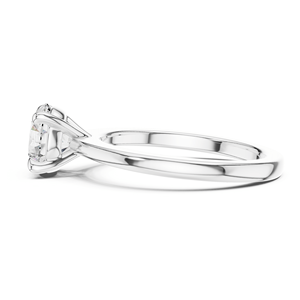 Top Selling Classic <b>Solitaire</b> Lab Grown Cushion Cut Diamond Halo <b>Ring</b> 1.5 Carat 925 Sterling <b>Silver</b> Wedding Party Anniversary - Product Image 4