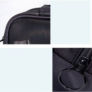 Bolsa de Maquillaje Transparente de PVC con Logotipo Personalizado, Bolsa de Cosméticos de Malla Portátil y Ecológica para Viajes, para Mujer - Product Image 3