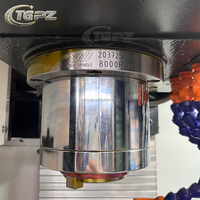 Centre d'usinage vertical CNC automatique haute précision GSK Control XH7124 avec broche BT30 pour le fraisage de pièces de précision en aluminium