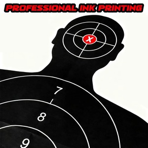 Customized 23X35 Inches Shooting Range Silhouette Paper <strong>Target</strong> for Indoor and Outdoor Shooting Training Ranges Training - Product Image 5