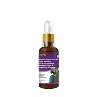 Suplemento Líquido de Hibisco con Vitaminas para Cría de Loros, Canarios, Pájaros de Piel de Tigre y Xuanfeng, para Nutrición y Crecimiento