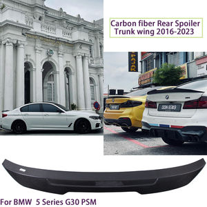 Aileron arrière en fibre de carbone style PSM pour Série 5 G30 G38 & M5 F90 2016-2023 - Product Image 2