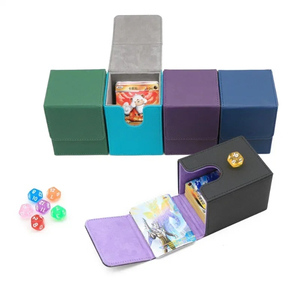 YY กล่องใส่นามบัตรหนัง PU พรีเมี่ยมพร้อมอุปกรณ์เสริมสำหรับนักสะสม - Product Image 4