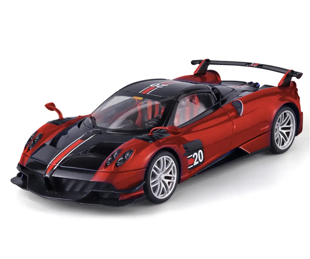 1:18 Pagani hợp kim Xe mô hình cho bé trai đồ chơi thời trang phong cách hiển thị trên phòng khách