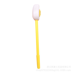 Cartoon Egg Shape Pen Cap <b>Plastic</b> Novelty Gift Item - Product Image 4
