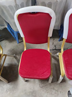 Meubles d'hôtel en aluminium empilables chaises de banquet de fête chaise de salle à manger de café chaise de banquet d'hôtel