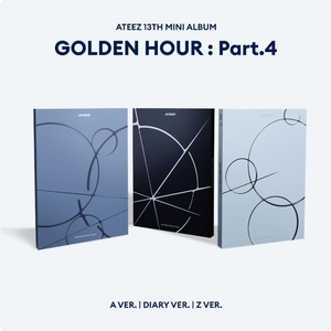 ATEEZ 13º Mini Álbum GOLDEN HOUR Parte 4, Photobook Estándar de K-pop, Mercancía Oficial Atiny, KQ Entertainment Corea - Product Image 3