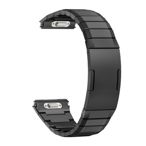 Eraysun Unisex da uomo comodo <span class=keywords><strong>cinturino</strong></span> in metallo per orologio <span class=keywords><strong>Huawei</strong></span> <span class=keywords><strong>Watch</strong></span> GT6 Pro titanio lega di bambù-cinturini in acciaio fantasia - Product Image 1