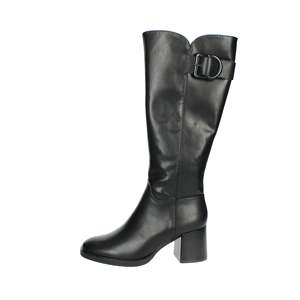 Women's <b>Knee</b> <b>High</b> Boots Black Heel Height 37 Size K-10096 - Product Image 1