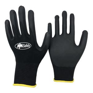 NMsafety 15 Gauge Custom Hardware Guantes Fábrica Espuma Nitrilo Guantes Pantalla táctil Guantes de hormigón - Product Image 3