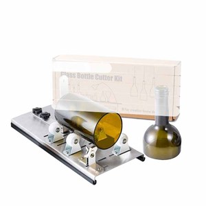 Découpeuse de <span class=keywords><strong>bouteille</strong></span> de vin en <span class=keywords><strong>verre</strong></span>, outil <span class=keywords><strong>professionnel</strong></span> de <span class=keywords><strong>coupe</strong></span> de carré et rond, ajustables, pour les bouteilles de vin, 1 pièce - Product Image 3