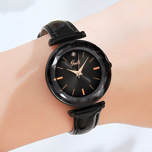 New trendy women's <b>watch</b> Korean style leather strap women's <b>watch</b> <b>waterproof</b> casual quartz model for students - Product Image 5