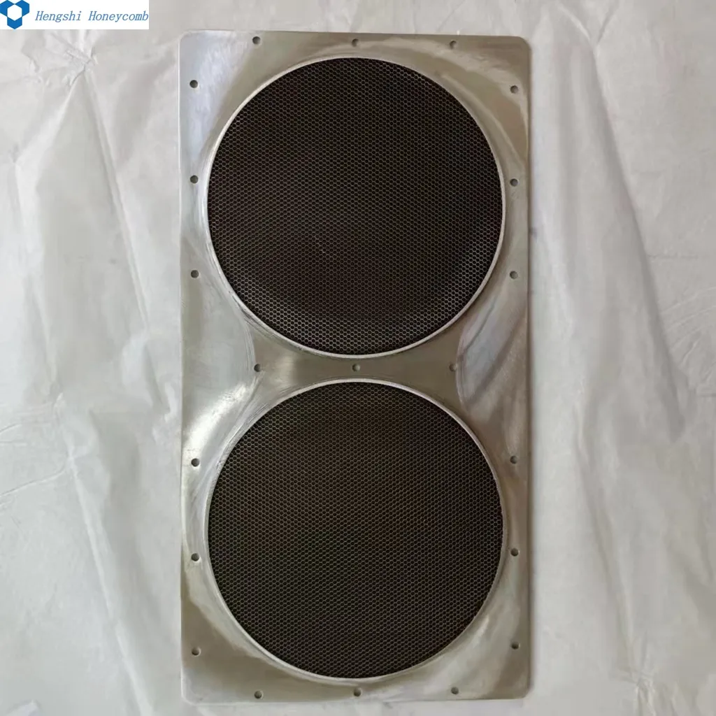 Factory Supply Stainless Steel Honeycomb Ventilation Vent EMC Filter with Flange
