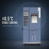 Chambre d'essai à climat constant avec régulation équilibrée de la température et de l'humidité et système de contrôle PID