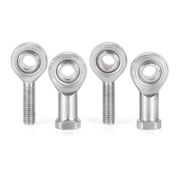 SA16T/K, SA8T/K Series 304 Stainless Steel Rod-end Bearings, SI5T/K SI35T/K SA18T/K Internal/External Thread