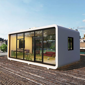 40ft 20FT ทันสมัยและเป็นมิตรต่อสิ่งแวดล้อมแคปซูลพอดสำหรับอพาร์ทเมนต์ใช้กลางแจ้งคลังสินค้าแอปเปิ้ล Hangfa อสังหาริมทรัพย์ - Product Image 3