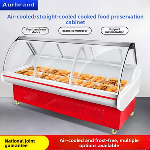 Vitrine Réfrigérée Commerciale pour Aliments Braisés, Col de Canard, Barbecue, Refroidissement par Air, Refroidissement Direct, Réfrigérateur Vertical de Maintien au Frais - Product Image 2