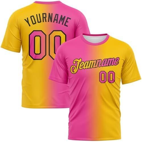Style dégradé - Jaune Rose Noir