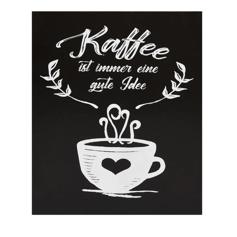 Benutzer definierte hochwertige kreative hölzerne Plakat wand von Kaffee Milch Tee Shop kleine Mini-Tafel