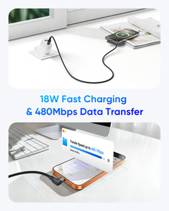 Câble de charge USB SUNGUY 18W USB C, câble de charge rapide USB, câble de données USB pour téléphone portable et voiture - Product Image 5