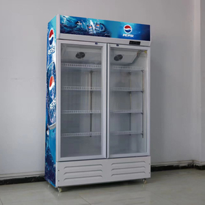 Réfrigérateur de présentation de boissons 200L à 1 porte, refroidi par air, 5 étagères, sans givre, pour magasin - Product Image 2