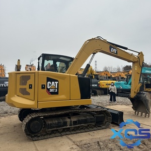 Excavadoras Cat 307.5 Usadas Listas para Trabajar, Excavadora Hidráulica de Cadenas Usada, Máquina de Construcción, Mini Excavadora Cat Usada - Product Image 4