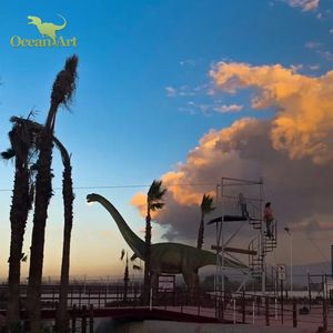 Okyanus sanatı gerçekçi yaşam boyutu dinozor Animatronics el yapımı Animatronic dinozor modeli - Product Image 5