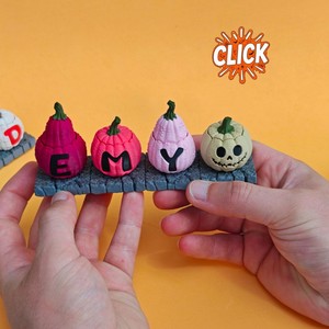 Halloween Pumpkin Clicker 3D Printed <b>Stress</b> <b>Relief</b> Button <b>Toy</b> Party Fingertip <b>Stress</b> <b>Relief</b> <b>Toy</b> - Product Image 3