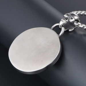 Collier en acier inoxydable avec pendentif crâne Harley-Davidson, bijoux pour homme, cadeau, style 1903 - Product Image 4