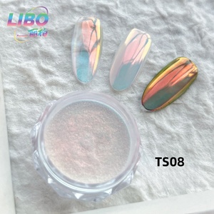 Polvo de Luz De Luna superbrillante para decoración de uñas, polvo mágico de camaleón cromado, novedad - Product Image 6