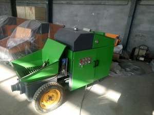 Bomba de Concreto Pequena Para Coluna de Construção Bomba Elétrica de Argamassa Para Transporte de Concreto - Product Image 3