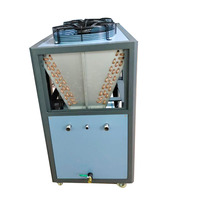 Unité de refroidissement à eau industrielle 5HP refroidie par air nouvel état avec condenseur à haut rendement