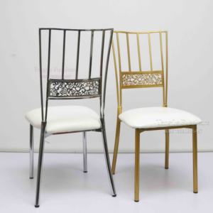 Personalizado a granel gran oferta al aire libre oro flor estampado decoración metal otros muebles de habitación de hotel - Product Image 6