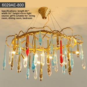 Nordic <b>Light</b> Luxury Gold China Living Room Dining Room French Villa Staircase Bedroom Designer Customized All-Copper <b>Chandelier</b> - Product Image 2