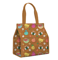 Sac isotherme Bento pour adultes, sac de travail, de bureau, de pique-nique, de voyage, réutilisable, isolé, en polyester, résistant à l'eau, pour ouverture portable