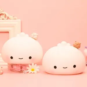 Lámpara de Escritorio USB con Forma de Hongo, Portátil, Luz Blanca Cálida, ABS, para Dormitorio Infantil, Tamaño Mediano, Directo de Fábrica - Product Image 4