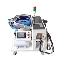 Máquina automática portátil para atar cables de nailon con alimentación automática, máquina para agrupar cables de nailon, máquina flejadora de nailon