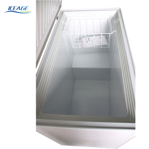 Bán Buôn Thương Mại Giá Rẻ Lớn Đôi Cửa Ice Cream Nhà Để Xe Đã Sẵn Sàng Nhiệt đới Frigidaire Chung Sâu Hiển Thị Ngực Tủ Đông - Product Image 5