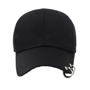 Adjustable 6-Panel <b>Baseball</b> Hat for Men & Women Ethnic Style Snapback with Curved Brim Hip-Hop Ball <b>Cap</b> <b>Black</b> Pink White Fabric - Product Image 4